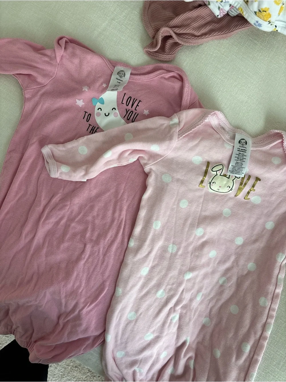 ELEVEN 0-6m Mixed Brands Sleep Gowns for Baby Girl